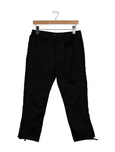 Pre-owned Isabel Marant Straight Leg Pants In Black