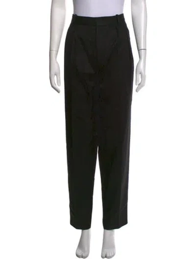 Pre-owned Isabel Marant Straight Leg Pants In Black