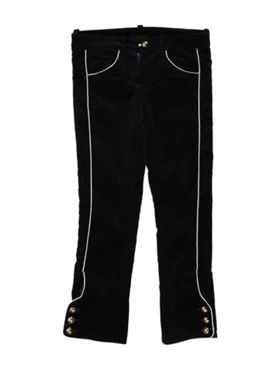 Pre-owned Isabel Marant Straight Leg Pants In Black