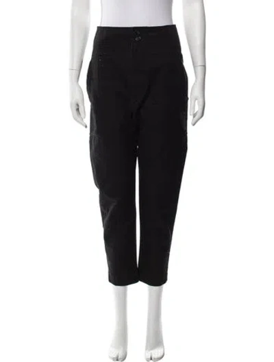 Pre-owned Isabel Marant Straight Leg Pants In Black