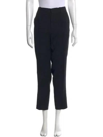 Pre-owned Isabel Marant Straight Leg Pants In Black