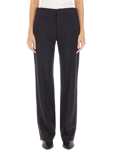 Isabel Marant Straight Leg Pants In Black