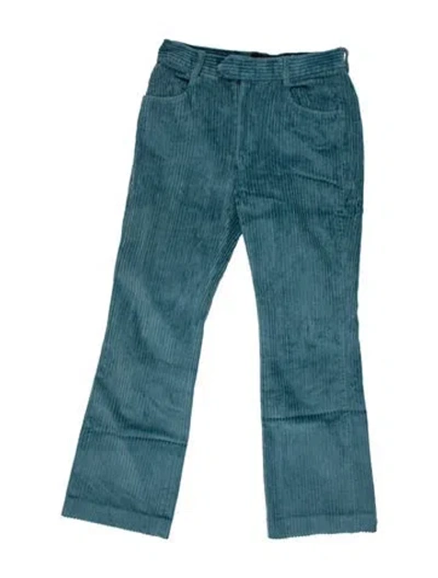 Pre-owned Isabel Marant Straight Leg Pants In Blue