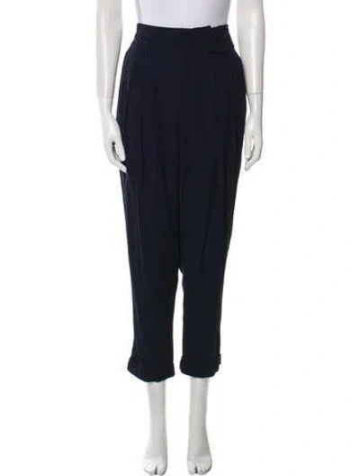 Pre-owned Isabel Marant Straight Leg Pants In Blue