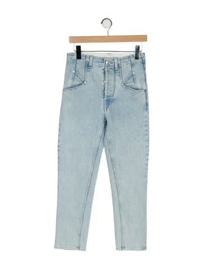 Pre-owned Isabel Marant Straight Leg Pants In Blue