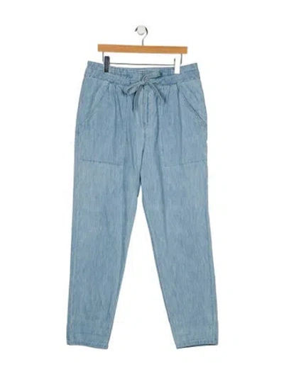 Pre-owned Isabel Marant Straight Leg Pants In Blue