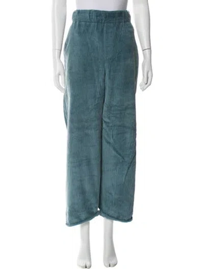 Pre-owned Isabel Marant Straight Leg Pants In Blue
