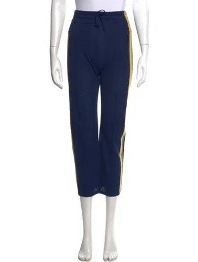 Pre-owned Isabel Marant Straight Leg Pants In Blue