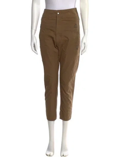 Pre-owned Isabel Marant Straight Leg Pants In Brown