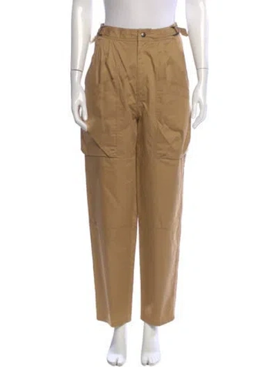Pre-owned Isabel Marant Straight Leg Pants In Brown