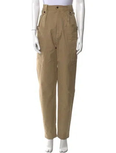 Pre-owned Isabel Marant Straight Leg Pants In Brown