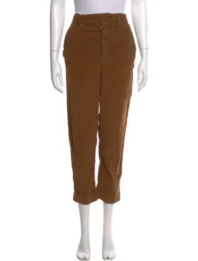 Pre-owned Isabel Marant Straight Leg Pants In Brown