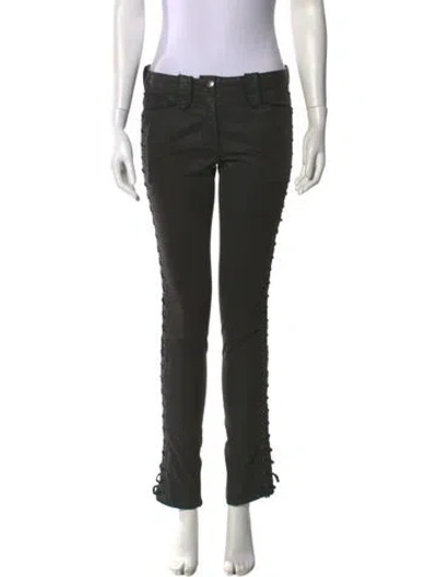 Pre-owned Isabel Marant Straight Leg Pants In Gray
