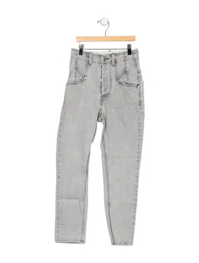 Pre-owned Isabel Marant Straight Leg Pants In Grey