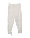 Isabel Marant Straight Leg Pants In Pink Cotton In Pink