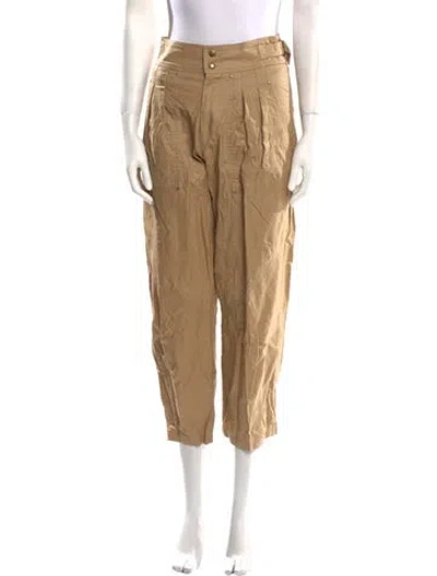 Pre-owned Isabel Marant Straight Leg Pants In Neutral