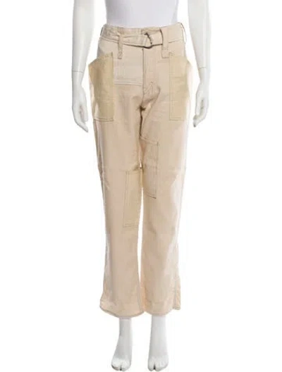 Pre-owned Isabel Marant Straight Leg Pants In Neutral