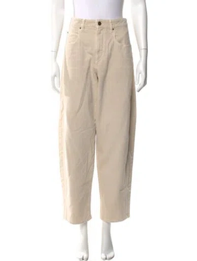 Pre-owned Isabel Marant Straight Leg Pants In Neutral