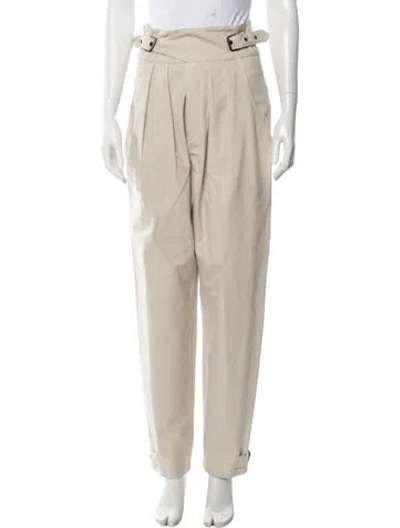 Pre-owned Isabel Marant Straight Leg Pants In Neutral