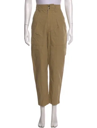 Pre-owned Isabel Marant Straight Leg Pants In Neutral