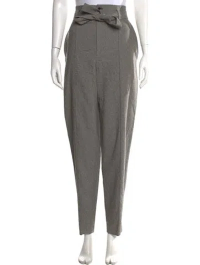 Pre-owned Isabel Marant Straight Leg Pants In Neutral