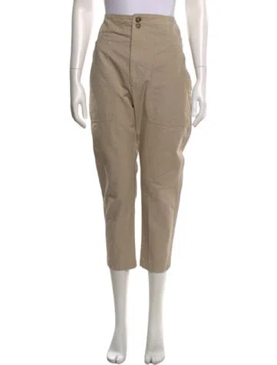 Pre-owned Isabel Marant Straight Leg Pants In Neutrals
