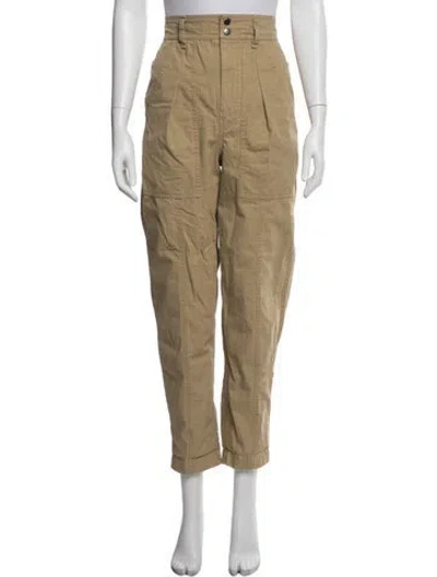 Pre-owned Isabel Marant Straight Leg Pants In Neutrals