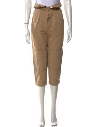 Pre-owned Isabel Marant Straight Leg Pants In Neutrals