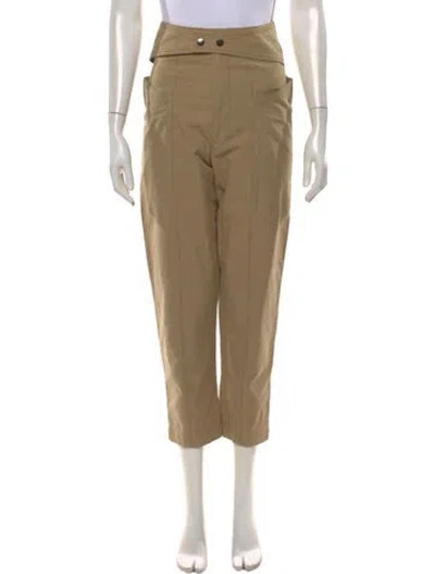 Pre-owned Isabel Marant Straight Leg Pants In Neutrals
