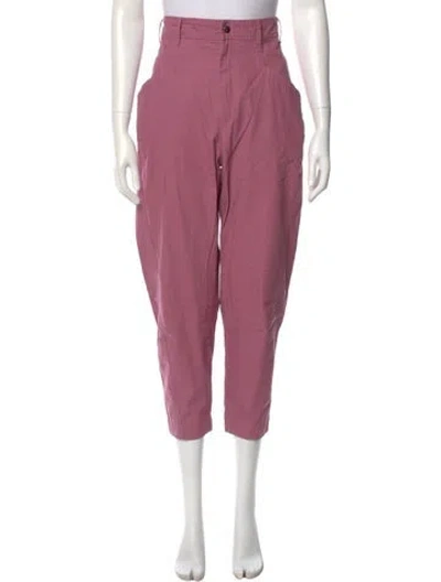 Pre-owned Isabel Marant Straight Leg Pants In Pink