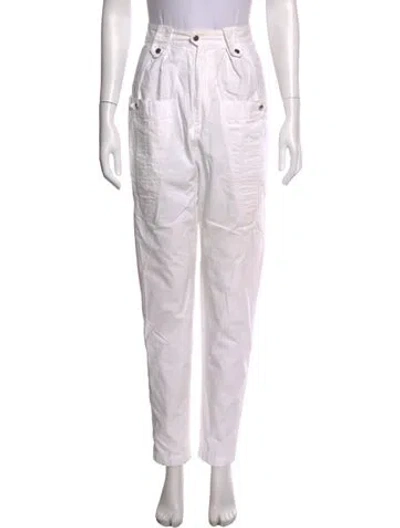 Pre-owned Isabel Marant Straight Leg Pants In Pink