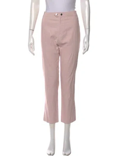 Pre-owned Isabel Marant Straight Leg Pants In Pink
