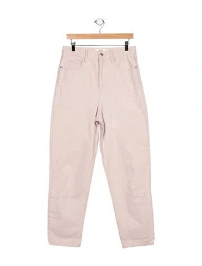 Pre-owned Isabel Marant Straight Leg Pants In Purple