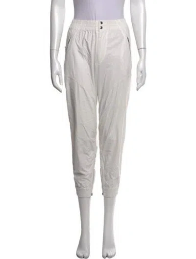 Pre-owned Isabel Marant Straight Leg Pants In White