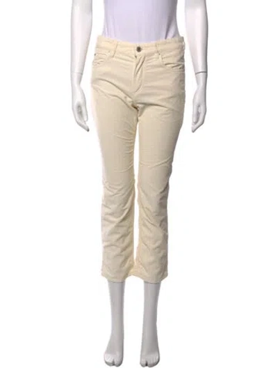 Pre-owned Isabel Marant Straight Leg Pants In White