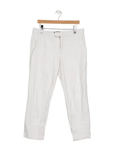 Pre-owned Isabel Marant Straight Leg Pants In White