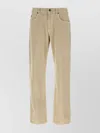Isabel Marant Straight Leg Trousers Pockets In Neutral