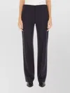 Isabel Marant Straight Leg Trousers With Pockets And Crease