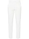 Isabel Marant Straight-leg Trousers With Practical Pockets And Loops In White