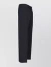 ISABEL MARANT STRAIGHT TROUSERS WITH BELT LOOPS AND BUTTONED BACK POCKETS