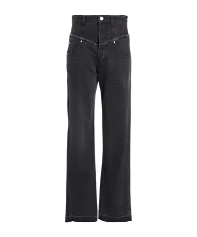 Isabel Marant Straight-leg Jeans, In Black