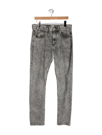 Pre-owned Isabel Marant Straight-leg Jeans In Grey
