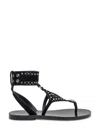 Isabel Marant Strap Sandal In Black