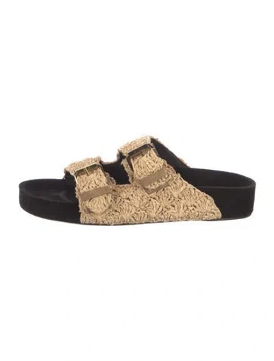 Pre-owned Isabel Marant Straw Slides