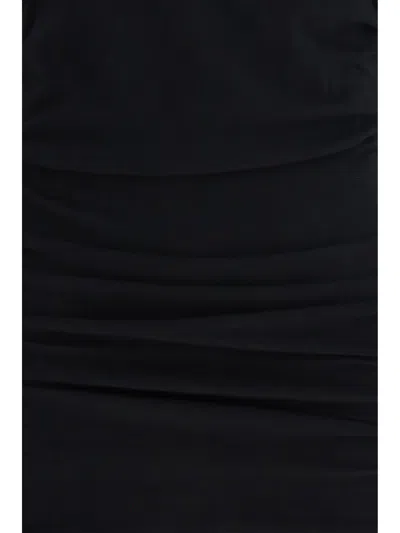 Isabel Marant Stretch Cotton Mini Dress In Animal Print