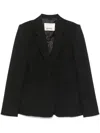 Isabel Marant Stretch Wool Blazer In Black