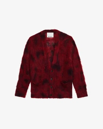 Isabel Marant Mahel Cardigan In Brown