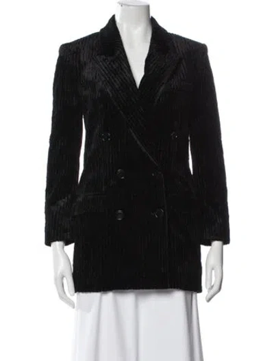 Pre-owned Isabel Marant Striped Blazer W/ Tags In Black
