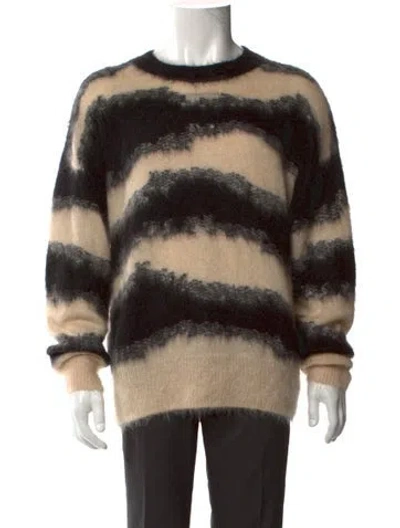 Pre-owned Isabel Marant Striped Crew Neck Pullover In Neutral