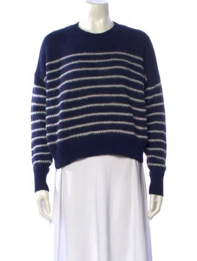 Pre-owned Isabel Marant Striped Crew Neck Sweater